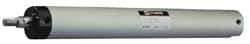 SMC PNEUMATICS - 2" Bore Double Acting Air Cylinder - 1/4 Port, 1/2-20 Rod Thread, 140 Max psi, 40 to 140°F - Exact Tool & Supply