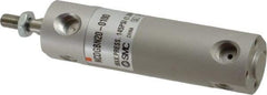 SMC PNEUMATICS - 3/4" Bore Double Acting Air Cylinder - 1/8 Port, 1/4-28 Rod Thread, 140 Max psi, 40 to 140°F - Exact Tool & Supply