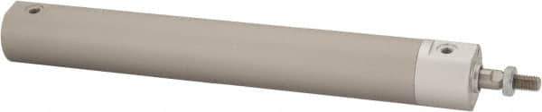 SMC PNEUMATICS - 3/4" Bore Double Acting Air Cylinder - 1/8 Port, 1/4-28 Rod Thread, 140 Max psi, 40 to 140°F - Exact Tool & Supply