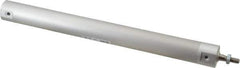 SMC PNEUMATICS - 3/4" Bore Double Acting Air Cylinder - 1/8 Port, 1/4-28 Rod Thread, 140 Max psi, 40 to 140°F - Exact Tool & Supply