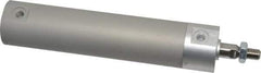 SMC PNEUMATICS - 1" Bore Double Acting Air Cylinder - 1/8 Port, 5/16-24 Rod Thread, 140 Max psi, 40 to 140°F - Exact Tool & Supply