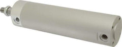 SMC PNEUMATICS - 1-1/2" Bore Double Acting Air Cylinder - 1/8 Port, 7/16-20 Rod Thread, 140 Max psi, 40 to 140°F - Exact Tool & Supply