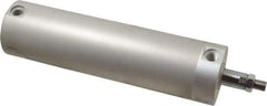 SMC PNEUMATICS - 2-1/2" Bore Double Acting Air Cylinder - 1/4 Port, 1/2-20 Rod Thread, 140 Max psi, 40 to 140°F - Exact Tool & Supply