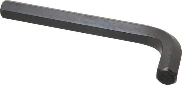 Value Collection - 1" Hex, Short Arm, Hex Key - 9-5/32" OAL, Alloy Steel, Inch System of Measurement - Exact Tool & Supply