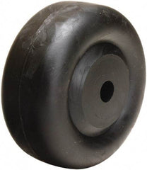 Hamilton - 3 Inch Diameter x 1-3/8 Inch Wide, Polyolefin Caster Wheel - 230 Lb. Capacity, 1-1/2 Inch Hub Length, 3/8 Inch Axle Diameter, Plain Bore Bearing - Exact Tool & Supply
