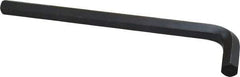 Value Collection - 5/8" Hex, Long Arm, Hex Key - 9-21/32" OAL, Alloy Steel, Inch System of Measurement - Exact Tool & Supply