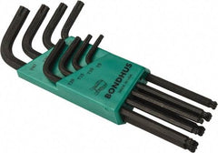Bondhus - 8 Piece T9 to T40 L-Key Torx Key Set - T9, T40 Torx Size - Exact Tool & Supply