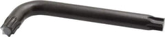 Wiha - T60 Standard Torx Key - L-Key Short Arm, 4.7" OAL - Exact Tool & Supply