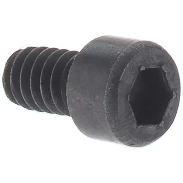 Value Collection - 5/16-24 UNF Hex Socket Drive, Socket Cap Screw - Alloy Steel, Black Oxide Finish, Partially Threaded, 5-1/2" Length Under Head - Exact Tool & Supply