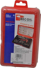 Value Collection - 18 Inserts, 7/16-20, 7/16-20 UNF, Thread Repair Kit - 0.656" Insert Length - Exact Tool & Supply
