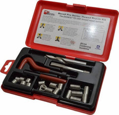 Value Collection - 18 Inserts, 1/2-20, 1/2-20 UNF, Thread Repair Kit - 0.75" Insert Length - Exact Tool & Supply