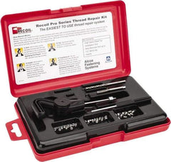 Value Collection - 36 Inserts, M3x0.50, M3x0.50 Metric Coarse, Thread Repair Kit - 4.5mm Insert Length - Exact Tool & Supply