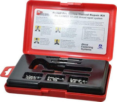 Value Collection - 36 Inserts, M4x0.70, M4x0.70 Metric Coarse, Thread Repair Kit - 6mm Insert Length - Exact Tool & Supply