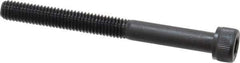 Value Collection - #10-32 UNF Hex Socket Drive, Socket Cap Screw - Alloy Steel, Black Oxide Finish, Partially Threaded, 2" Length Under Head - Exact Tool & Supply
