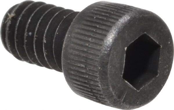 Value Collection - #3-48 UNC Hex Socket Drive, Socket Cap Screw - Alloy Steel, Black Oxide Finish, Fully Threaded, 3/16" Length Under Head - Exact Tool & Supply