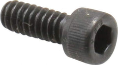 Value Collection - #10-24 UNC Hex Socket Drive, Socket Cap Screw - Alloy Steel, Black Oxide Finish, Fully Threaded, 1/2" Length Under Head - Exact Tool & Supply
