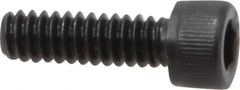Value Collection - #10-24 UNC Hex Socket Drive, Socket Cap Screw - Alloy Steel, Black Oxide Finish, Fully Threaded, 5/8" Length Under Head - Exact Tool & Supply