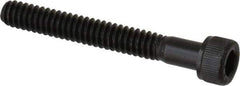 Value Collection - #10-24 UNC Hex Socket Drive, Socket Cap Screw - Alloy Steel, Black Oxide Finish, Partially Threaded, 1-1/2" Length Under Head - Exact Tool & Supply