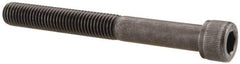 Value Collection - 1/4-28 UNF Hex Socket Drive, Socket Cap Screw - Alloy Steel, Black Oxide Finish, Partially Threaded, 2-1/4" Length Under Head - Exact Tool & Supply