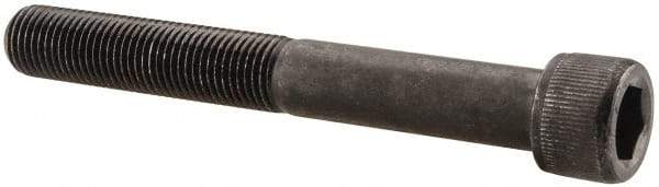 Value Collection - 3/8-24 UNF Hex Socket Drive, Socket Cap Screw - Alloy Steel, Black Oxide Finish, Partially Threaded, 3" Length Under Head - Exact Tool & Supply