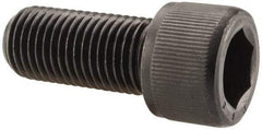 Value Collection - 7/16-20 UNF Hex Socket Drive, Socket Cap Screw - Alloy Steel, Black Oxide Finish, Fully Threaded, 1" Length Under Head - Exact Tool & Supply
