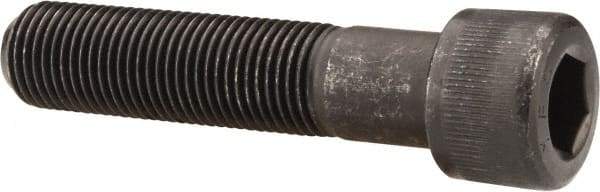 Value Collection - 1/2-20 UNF Hex Socket Drive, Socket Cap Screw - Alloy Steel, Black Oxide Finish, Partially Threaded, 2-1/4" Length Under Head - Exact Tool & Supply
