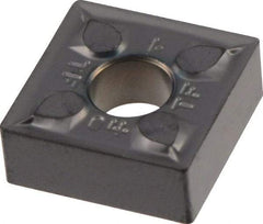 Iscar - SNMG431 TF Grade IC907 Carbide Turning Insert - TiAlN Finish, 90° Square, 1/2" Inscr Circle, 3/16" Thick, 1/64" Corner Radius - Exact Tool & Supply