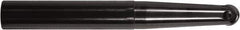 Millstar - 30mm Cut Diam, 225mm Max Depth of Cut, 40mm Shank Diam, 250mm OAL, Indexable Ball Nose End Mill - Straight Shank, SFTA Toolholder, MB, MBT, RBT Insert - Exact Tool & Supply