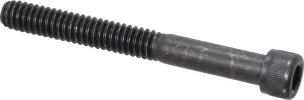 Value Collection - 5/16-18 UNC Hex Socket Drive, Socket Cap Screw - Alloy Steel, Black Oxide Finish, Partially Threaded, 3" Length Under Head - Exact Tool & Supply