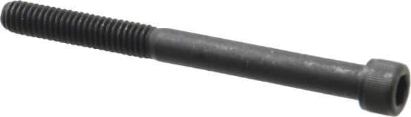 Value Collection - 5/16-18 UNC Hex Socket Drive, Socket Cap Screw - Alloy Steel, Black Oxide Finish, Partially Threaded, 3-1/2" Length Under Head - Exact Tool & Supply
