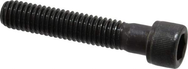Value Collection - 3/8-16 UNC Hex Socket Drive, Socket Cap Screw - Alloy Steel, Black Oxide Finish, Partially Threaded, 2" Length Under Head - Exact Tool & Supply