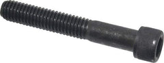 Value Collection - 3/8-16 UNC Hex Socket Drive, Socket Cap Screw - Alloy Steel, Black Oxide Finish, Partially Threaded, 2-1/2" Length Under Head - Exact Tool & Supply