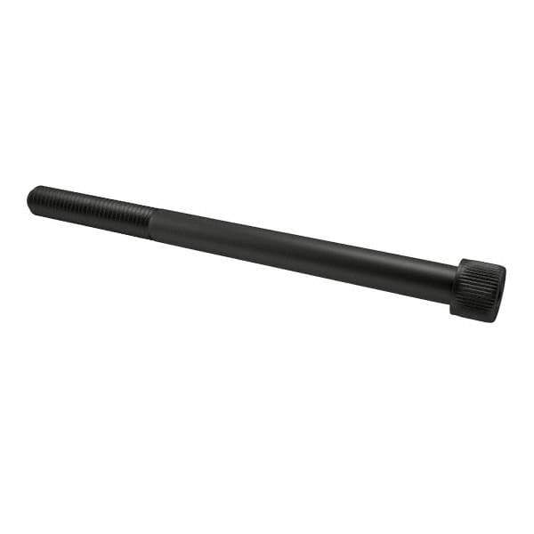 Value Collection - 3/8-16 UNC Hex Socket Drive, Socket Cap Screw - Alloy Steel, Black Oxide Finish, Partially Threaded, 4-1/2" Length Under Head - Exact Tool & Supply