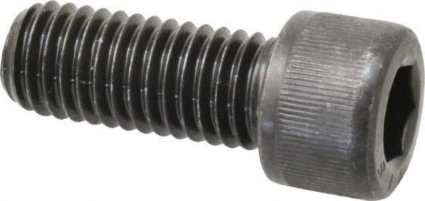 Value Collection - 1/2-13 UNC Hex Socket Drive, Socket Cap Screw - Alloy Steel, Black Oxide Finish, Fully Threaded, 1-1/4" Length Under Head - Exact Tool & Supply