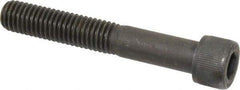 Value Collection - 1/2-13 UNC Hex Socket Drive, Socket Cap Screw - Alloy Steel, Black Oxide Finish, Partially Threaded, 3-1/4" Length Under Head - Exact Tool & Supply