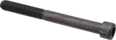 Value Collection - 1/2-13 UNC Hex Socket Drive, Socket Cap Screw - Alloy Steel, Black Oxide Finish, Partially Threaded, 5" Length Under Head - Exact Tool & Supply