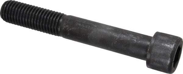 Value Collection - 3/4-10 UNC Hex Socket Drive, Socket Cap Screw - Alloy Steel, Black Oxide Finish, Partially Threaded, 5" Length Under Head - Exact Tool & Supply