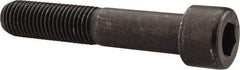 Value Collection - 1-8 UNC Hex Socket Drive, Socket Cap Screw - Alloy Steel, Black Oxide Finish, Partially Threaded, 5-1/2" Length Under Head - Exact Tool & Supply