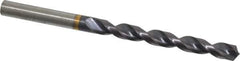 Guhring - 0.3031" 130° Powdered Metal Jobber Drill - FIREX Finish, Right Hand Cut, Parabolic Flute, Straight Shank, 4-19/32" OAL, Cone Relief Point - Exact Tool & Supply