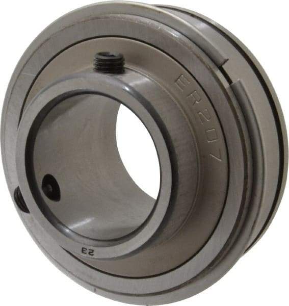 Value Collection - 1-7/16" ID x 2.835" OD, 5,777 Lb Dynamic Capacity, Standard Insert Bearing - 0.9449" Race Width, 3,461 Lb Static Capacity - Exact Tool & Supply