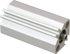 SMC PNEUMATICS - 1-3/16" Stroke x 1/2" Bore Double Acting Air Cylinder - 10-32 Port, 8-32 Rod Thread, 145 Max psi, 15 to 160°F - Exact Tool & Supply