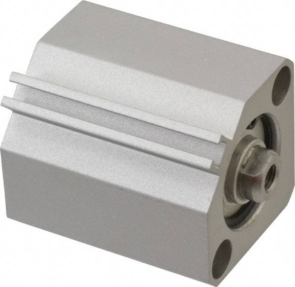 SMC PNEUMATICS - 3/4" Stroke x 1" Bore Double Acting Air Cylinder - 10-32 Port, 1/4-28 Rod Thread, 145 Max psi, 15 to 160°F - Exact Tool & Supply