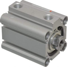 SMC PNEUMATICS - 1" Stroke x 1-1/4" Bore Double Acting Air Cylinder - 1/8 Port, 5/16-24 Rod Thread, 145 Max psi, 15 to 160°F - Exact Tool & Supply