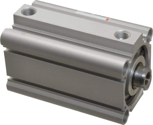 SMC PNEUMATICS - 1-15/16" Stroke x 1-1/2" Bore Double Acting Air Cylinder - 1/8 Port, 3/8-24 Rod Thread, 145 Max psi, 15 to 160°F - Exact Tool & Supply