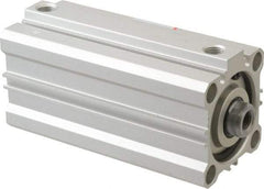 SMC PNEUMATICS - 2-15/16" Stroke x 1-1/2" Bore Double Acting Air Cylinder - 1/8 Port, 3/8-24 Rod Thread, 145 Max psi, 15 to 160°F - Exact Tool & Supply