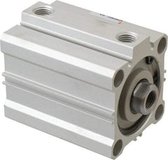 SMC PNEUMATICS - 1-3/4" Stroke x 2" Bore Double Acting Air Cylinder - 1/4 Port, 1/2-20 Rod Thread, 145 Max psi, 15 to 160°F - Exact Tool & Supply