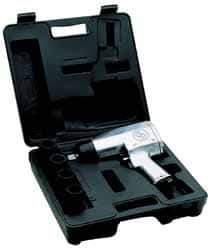 Chicago Pneumatic - 3/4" Drive, 4,200 RPM, 200 Ft/Lb Torque Impact Wrench Set - Pistol Grip Handle, 900 IPM, 12 CFM, 90 psi, 3/8" NPTF Inlet - Exact Tool & Supply