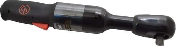 Chicago Pneumatic - 1/2" Drive, 190 RPM, 10 to 90 Ft/Lb Torque Ratchet Wrench - Inline Handle, 5 CFM, 90 psi, 1/4" NPTF Inlet - Exact Tool & Supply