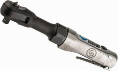 Chicago Pneumatic - 3/8" Drive, 150 RPM, 10 to 50 Ft/Lb Torque Ratchet Wrench Kit - Exact Tool & Supply