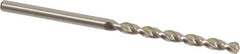 Accupro - #29 130° Cobalt Jobber Drill - Bright Finish, Right Hand Cut, Parabolic Flute, Straight Shank, 2-3/4" OAL, Split Point - Exact Tool & Supply